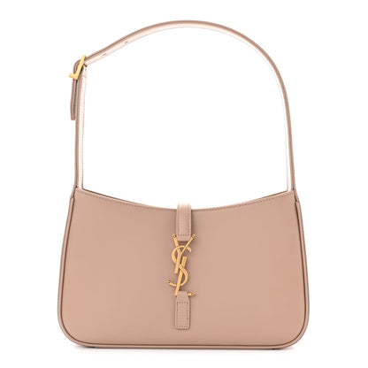 Saint Laurent Smooth Calfskin Le 5 A 7 Hobo Rosy Sand 1 of 11