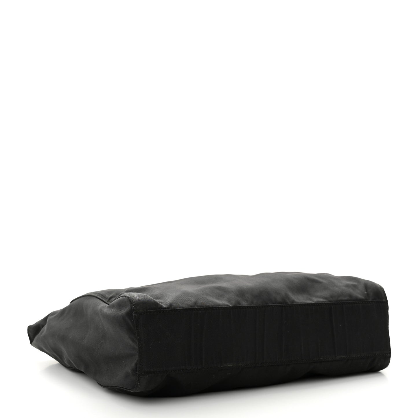 Tessuto Nylon Chain Shoulder Bag Black
