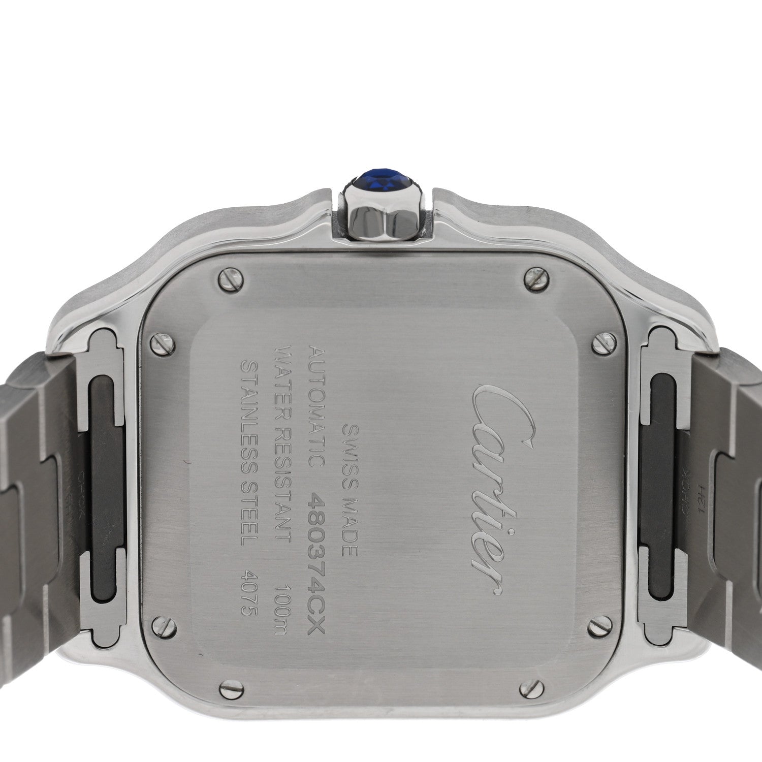 Cartier 18K Yellow Gold 35mm Santos de Cartier Automatic Watch 4 of 6