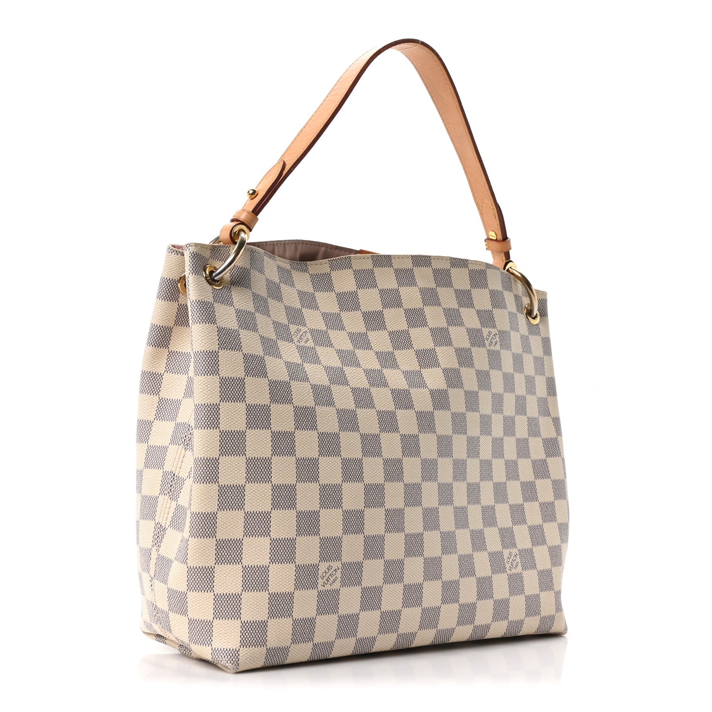 Damier Azur Graceful PM Rose Ballerine