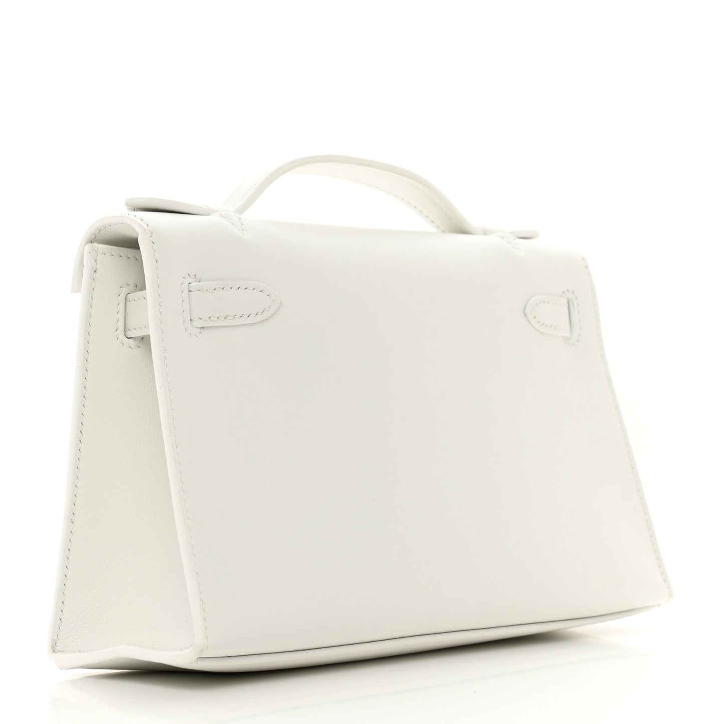 Swift Kelly Pochette Clutch White