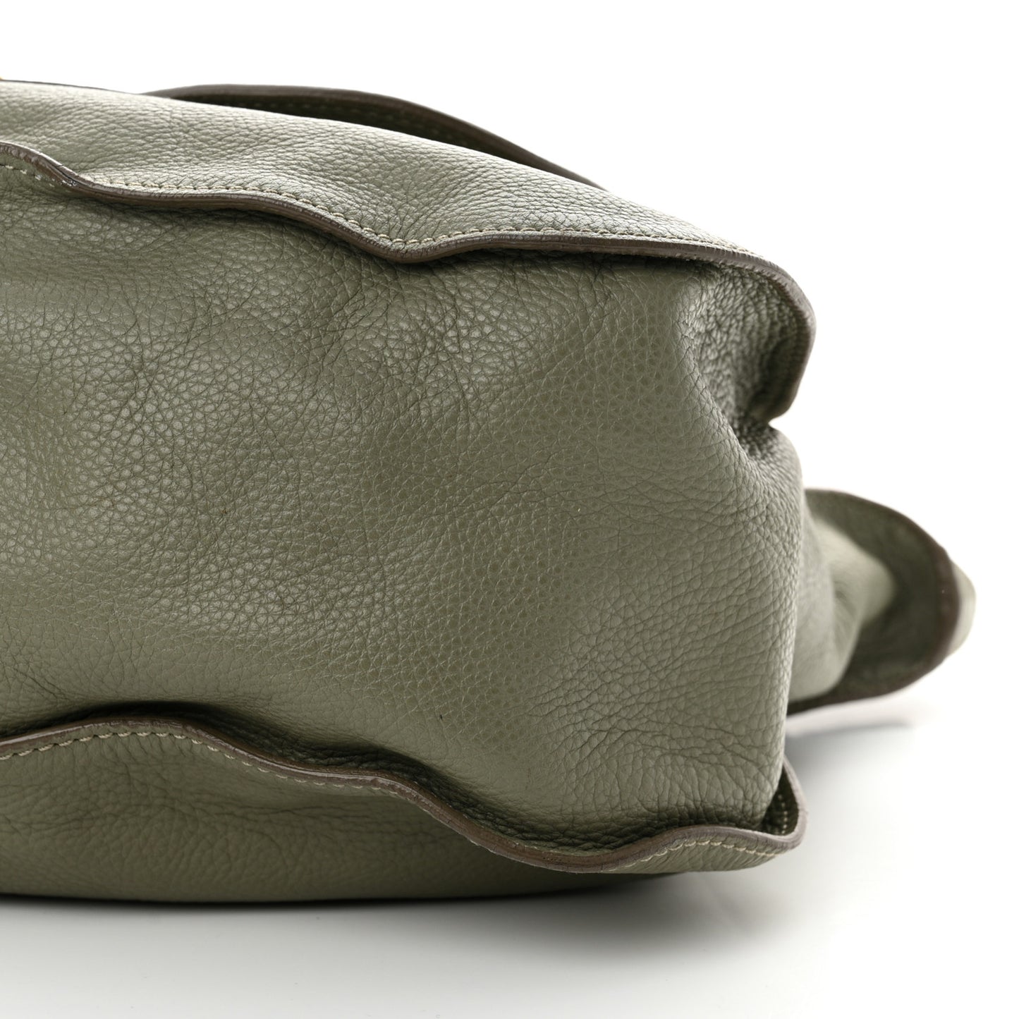 Calfskin Large Marcie Satchel Cashmere Grey