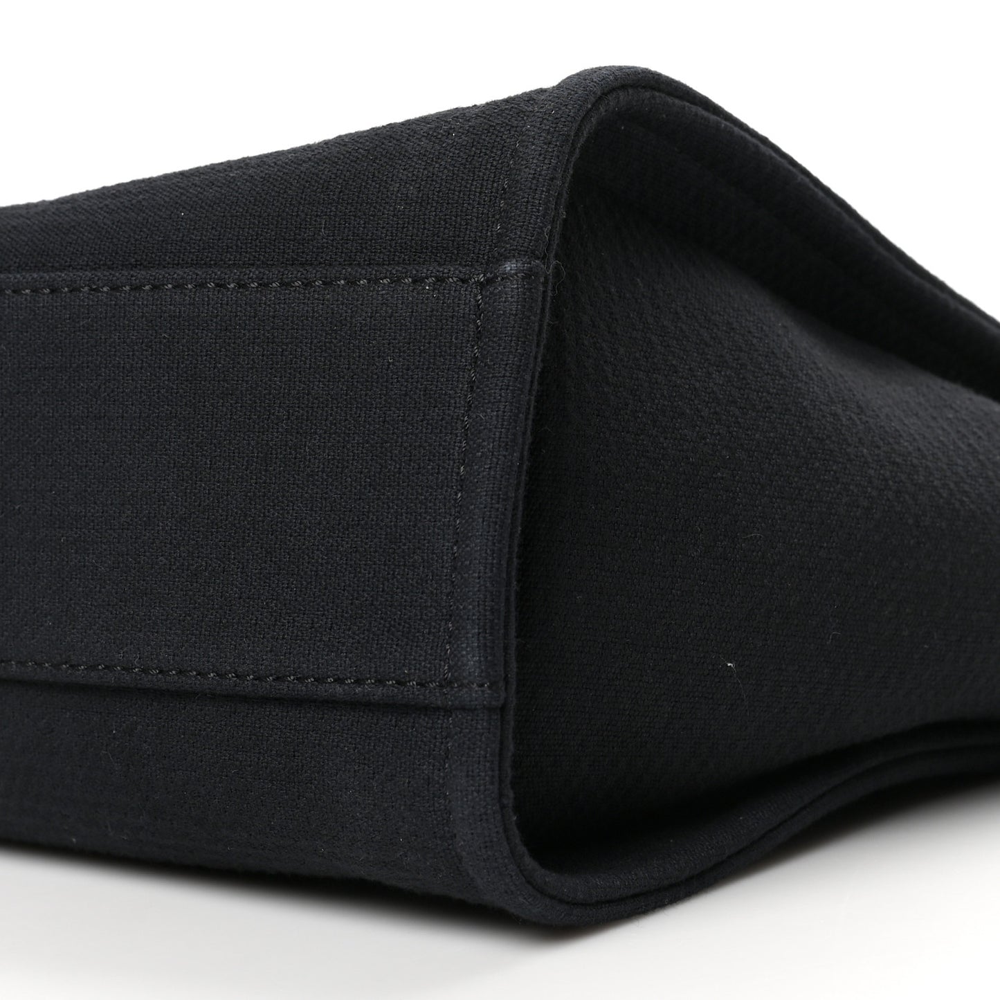 Mixed Fibers Small Deauville Tote Black