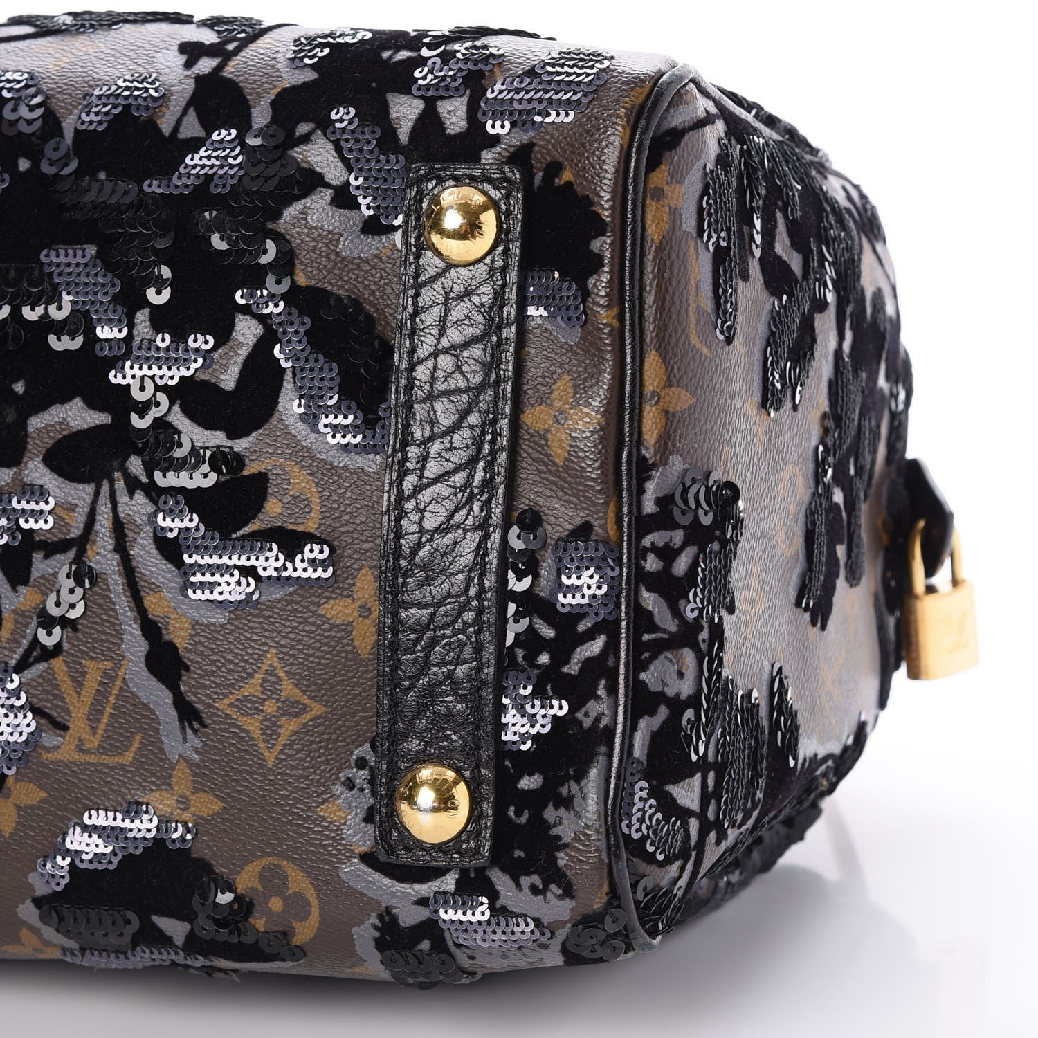Louis Vuitton Monogram Fleur De Jais Sequins Speedy 30 12 of 12