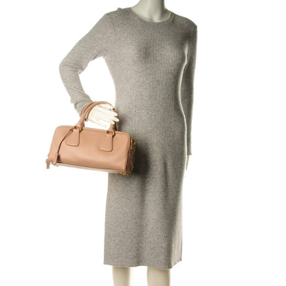 Prada Saffiano Lux Small Boston Cammeo 2 of 8