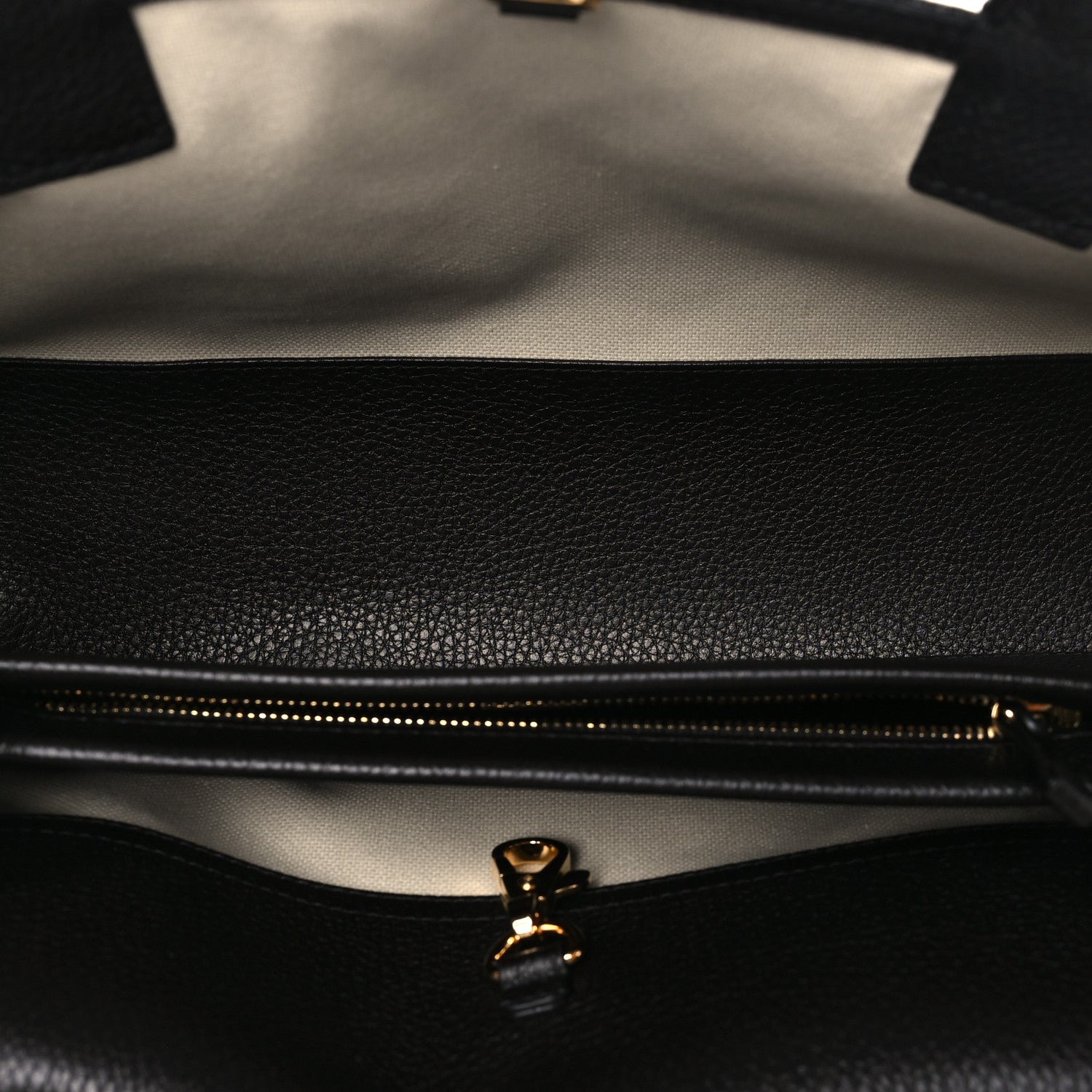 Chanel Grained Calfskin Stitched Urban Essentials Small Shopping Bag Black 5 of 10