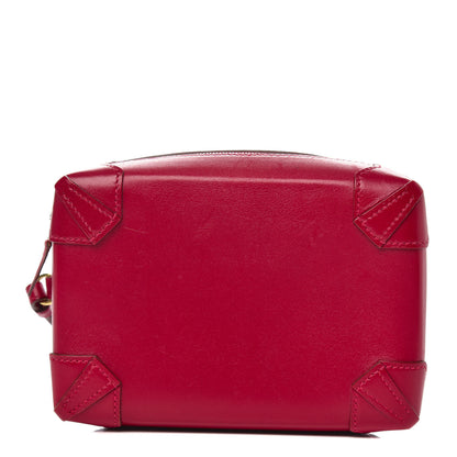 Hermes Tadelakt Mini Pochette Maxibox Rouge Vif 1 of 8