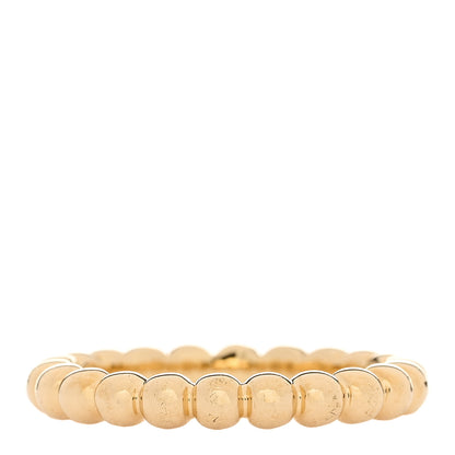 Van Cleef & Arpels 18K Yellow Gold Medium Perlee Ring 48 4.5 2 of 5