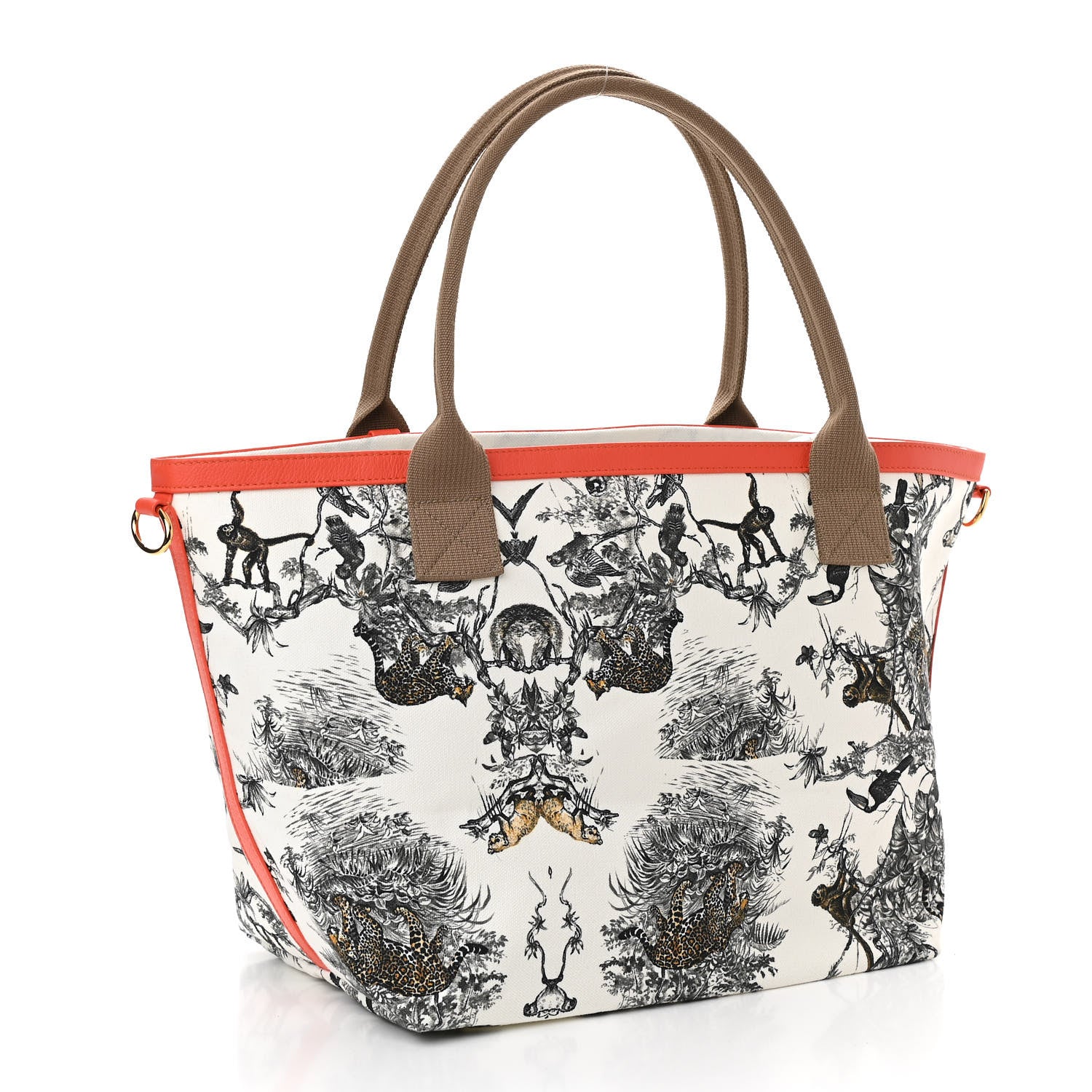 Hermes Canvas Equateur Petit H Shopping Tote 3 of 9
