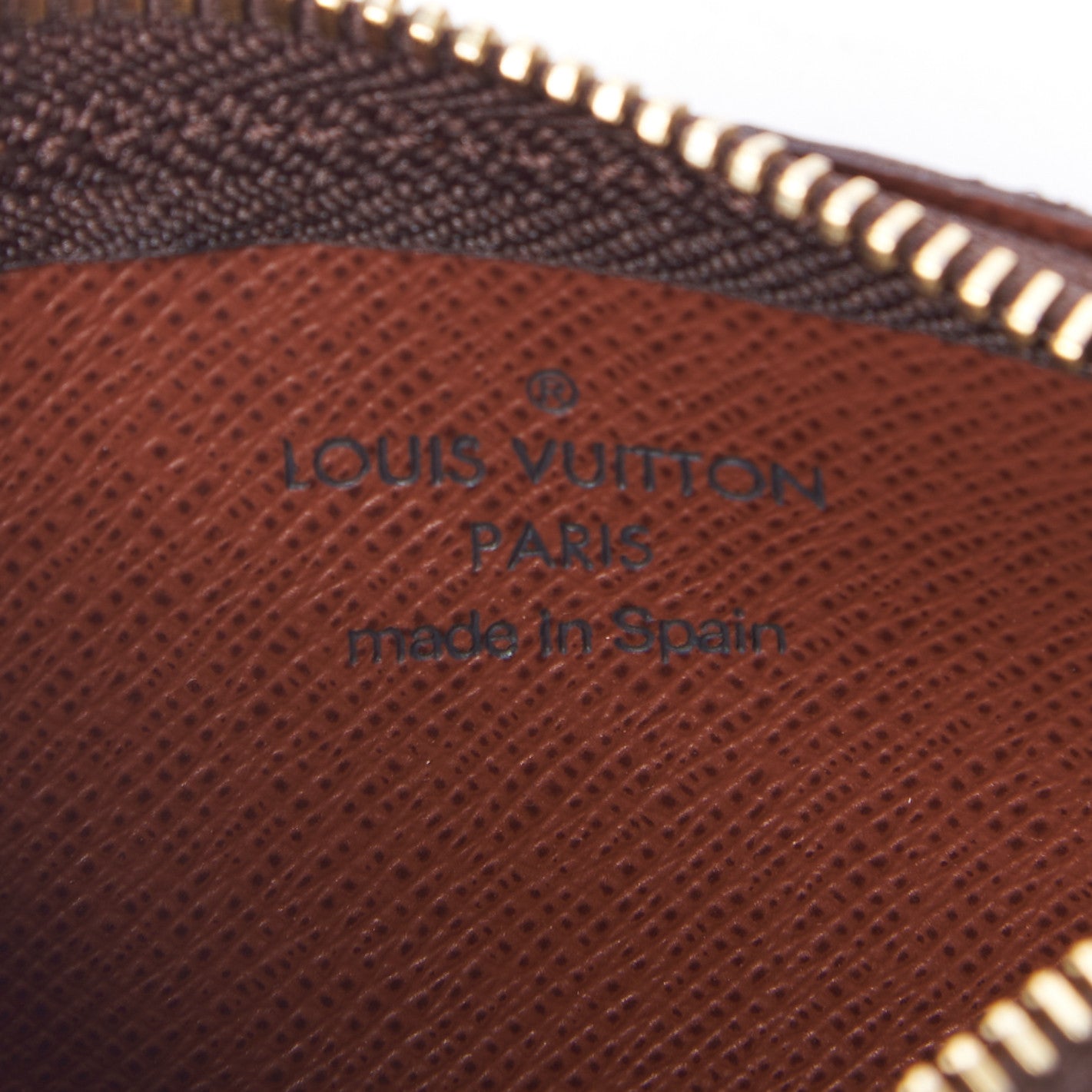 Monogram Key Pouch