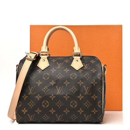 Louis Vuitton Monogram Speedy Bandouliere 25 10 of 10