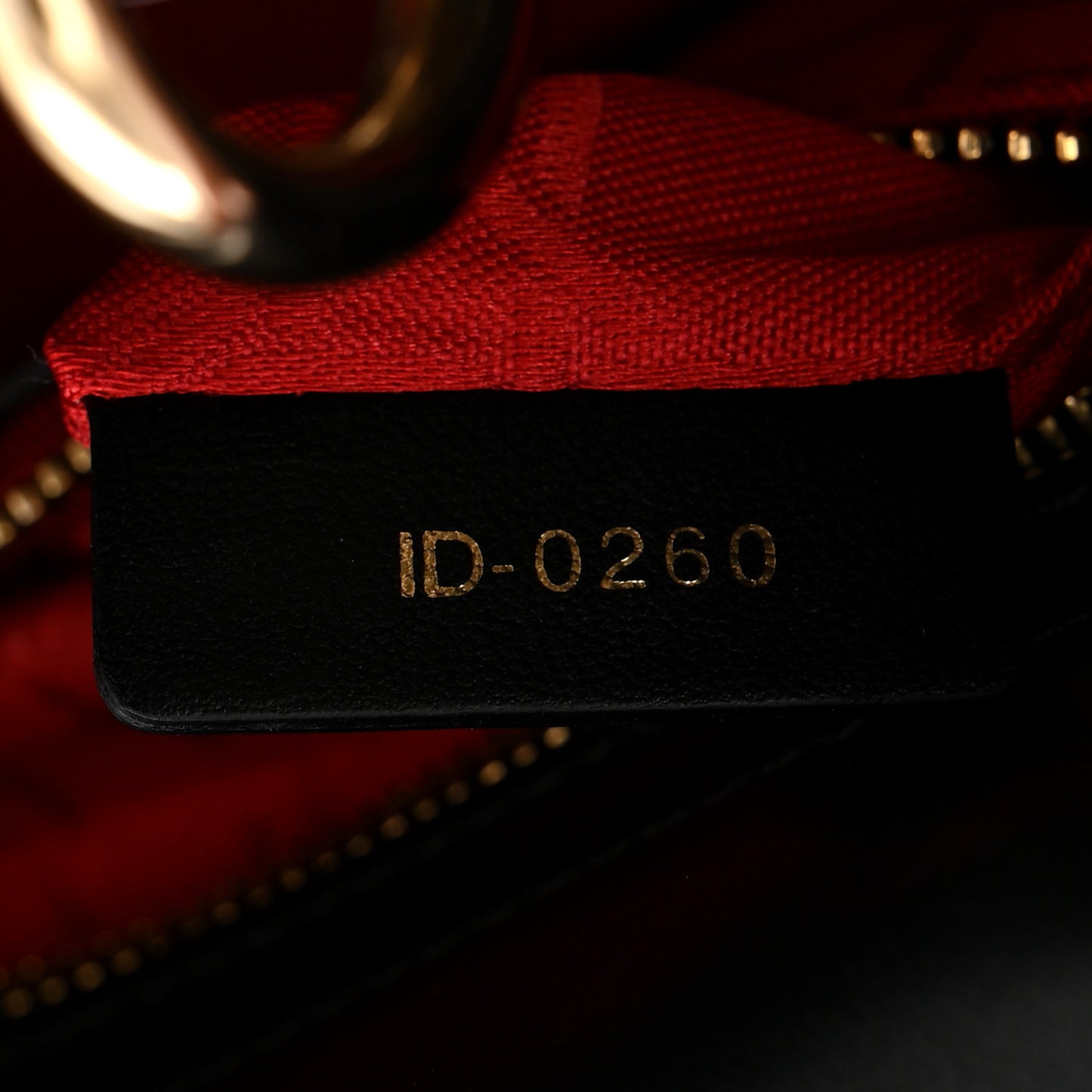 Lambskin Cannage Mini Lady Dior Black