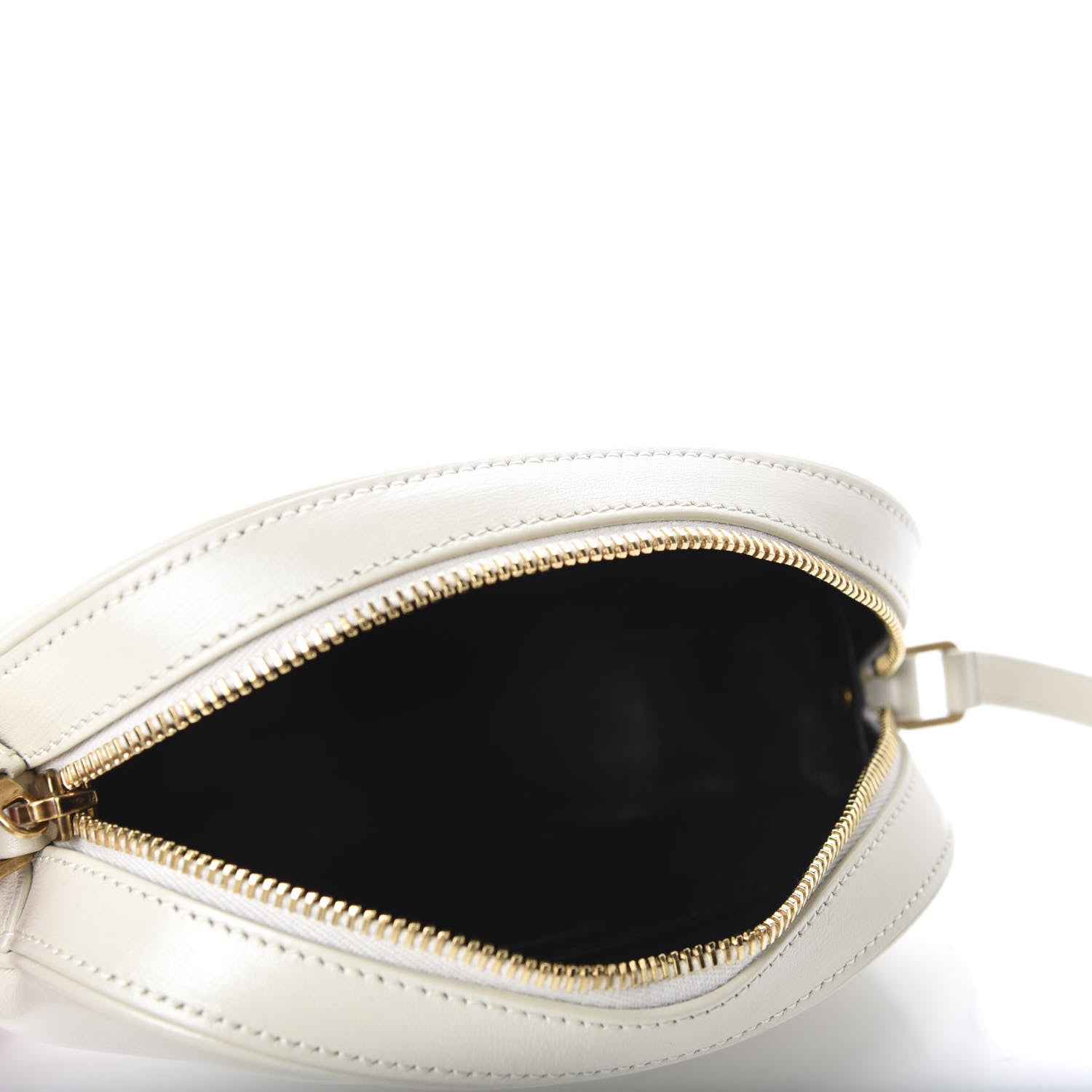 Saint Laurent Calfskin Le 61 Camera Bag White 5 of 9