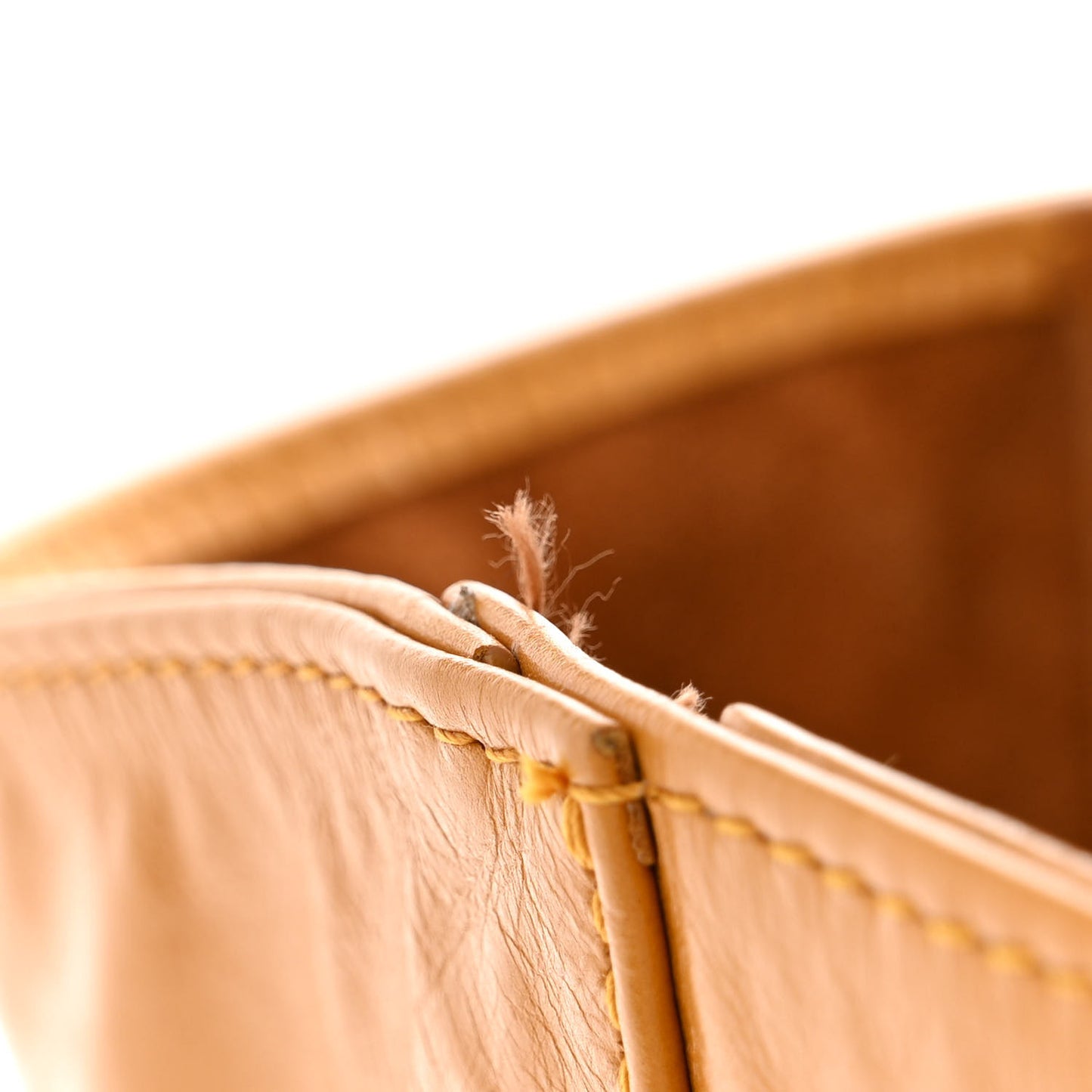 Paper Calfskin Maxi Intrecciato Medium Arco Slouch Yellow