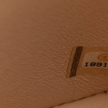 Chanel Lambskin Quilted Jumbo Double Flap Beige Clair 7 of 10