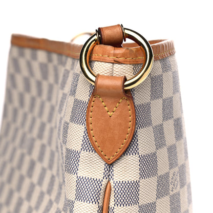 Louis Vuitton Damier Azur Delightful MM Pink 34 of 44