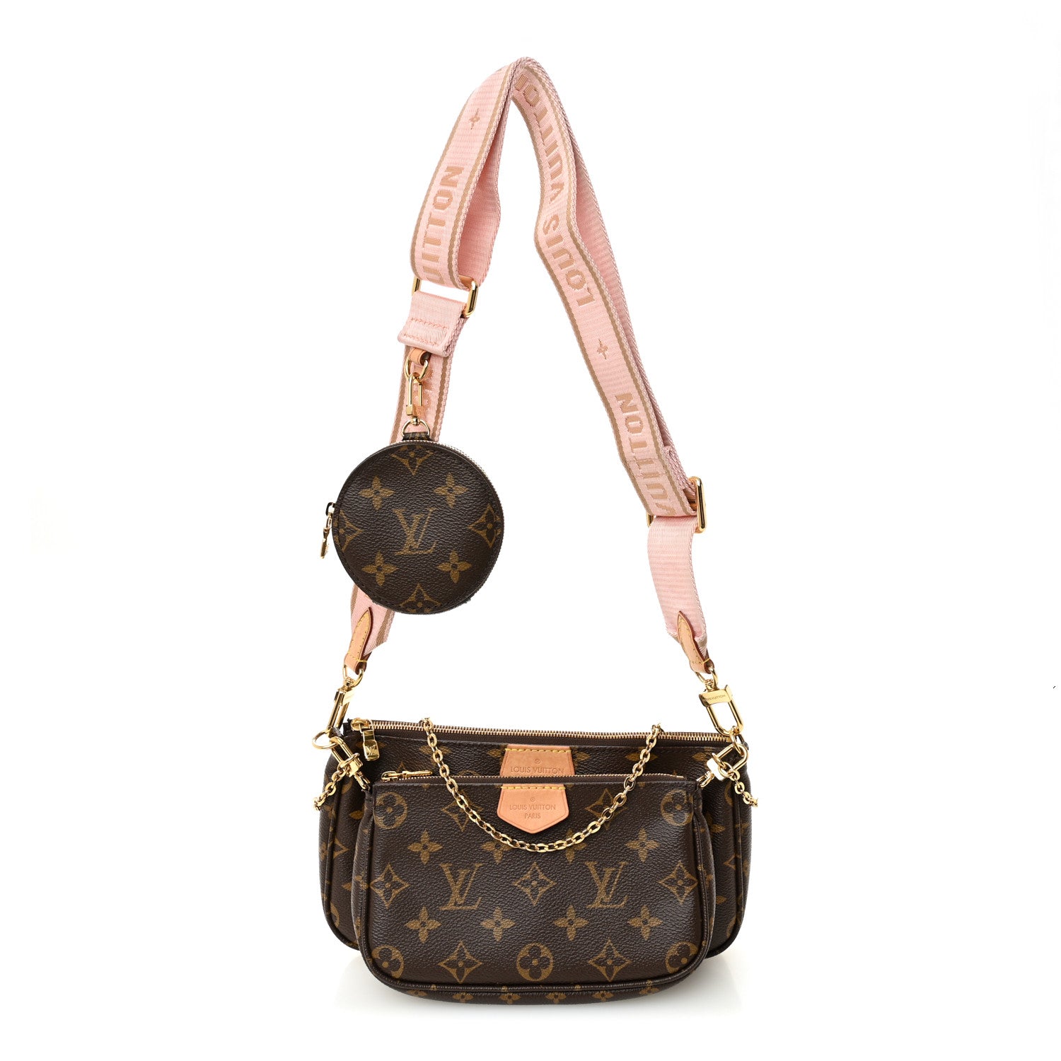 Louis Vuitton Monogram Multi Pochette Accessories Rose Clair 1 of 10