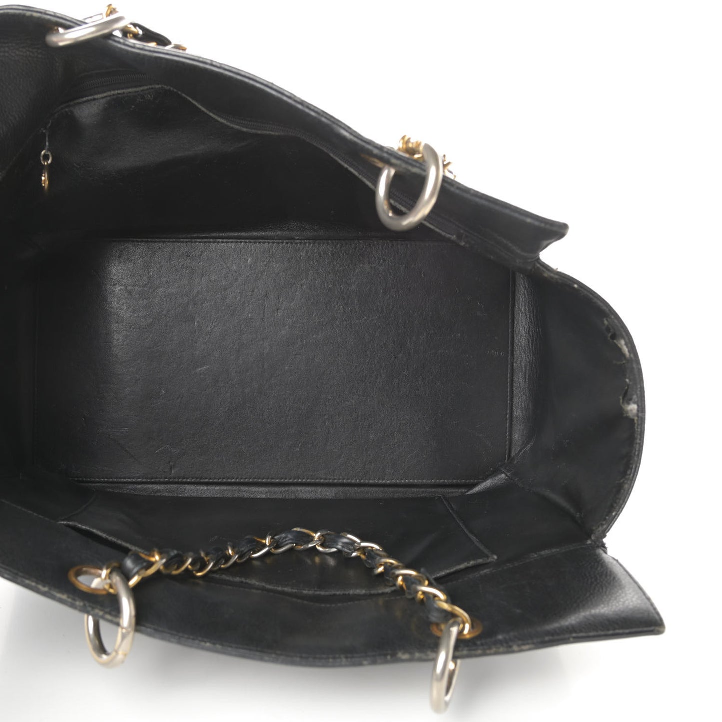 Caviar Quilted Timeless CC Tote Black
