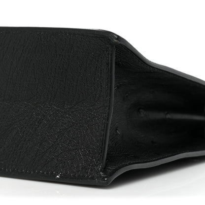 Hermes Ostrich Kelly Danse II Belt Bag Black 7 of 10