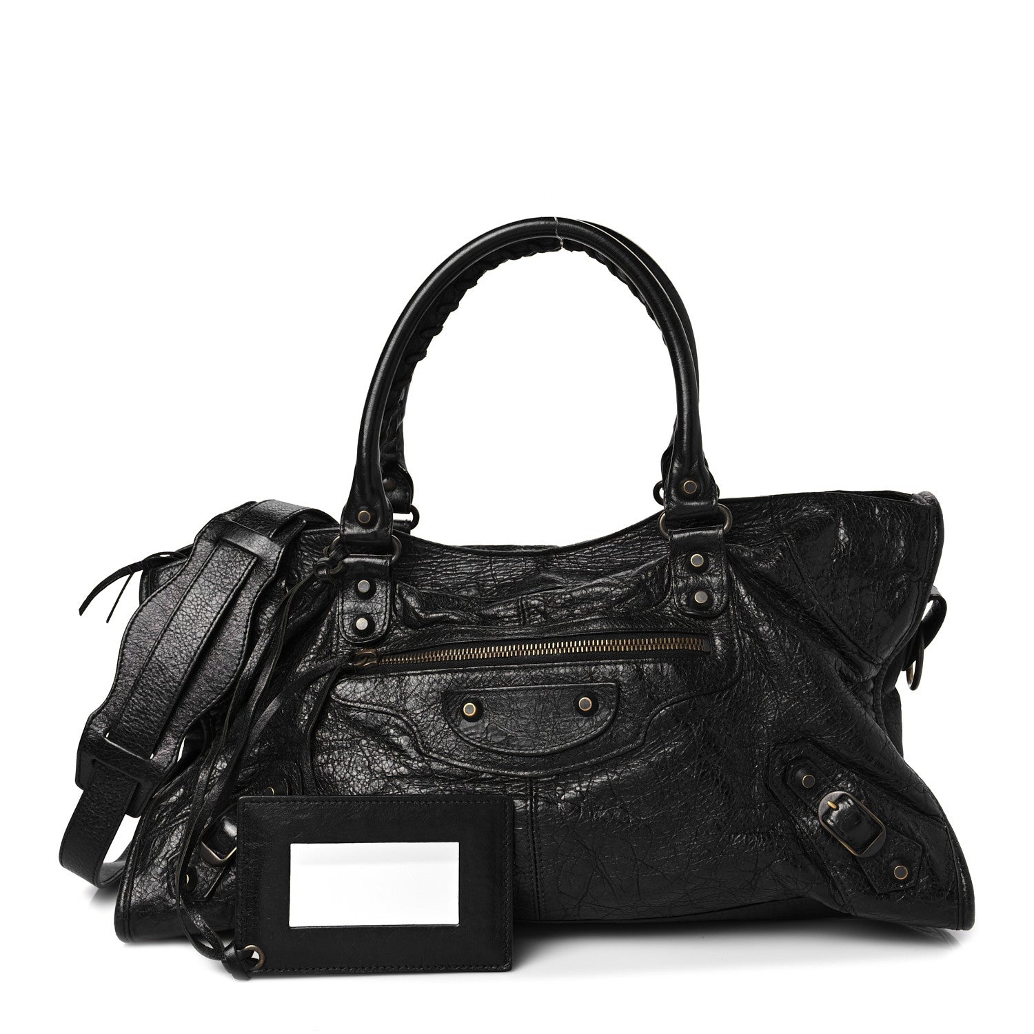 Balenciaga Agneau Classic Hardware Part Time Black 1 of 9