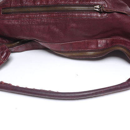 Balenciaga Agneau Day Hobo Bordeaux 7 of 10