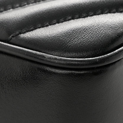 Saint Laurent Calfskin Matelasse Monogram Lou Camera Bag Black 11 of 12
