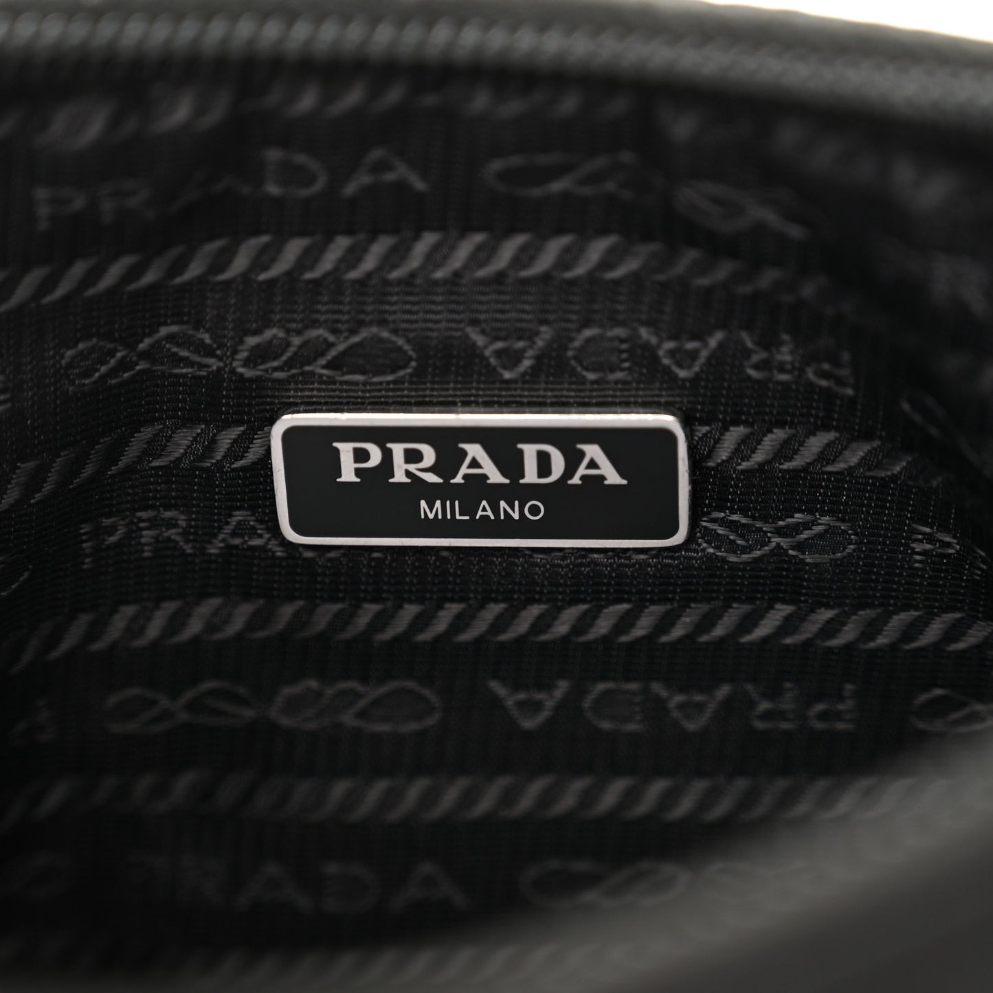 Tessuto Nylon Mini Re-Edition 2000 Bag Black
