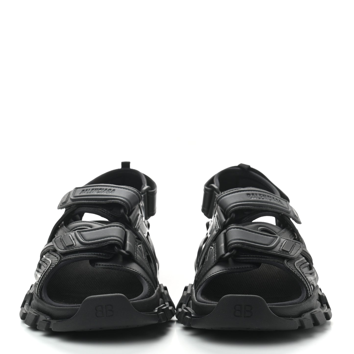Neoprene Rubber Mens Track Sandals 41 Black