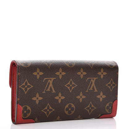 Louis Vuitton Monogram Sarah Retiro Wallet Cherry 3 of 6