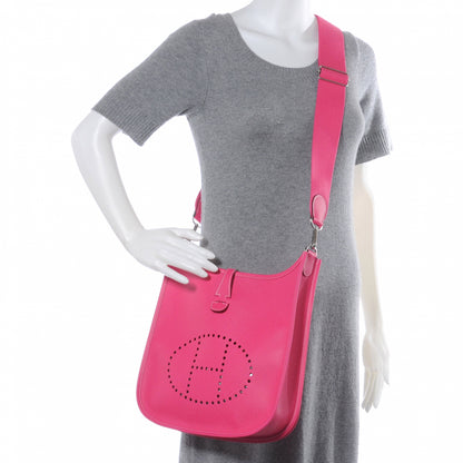 Hermes Epsom Evelyne III PM Rose Tyrien 2 of 8