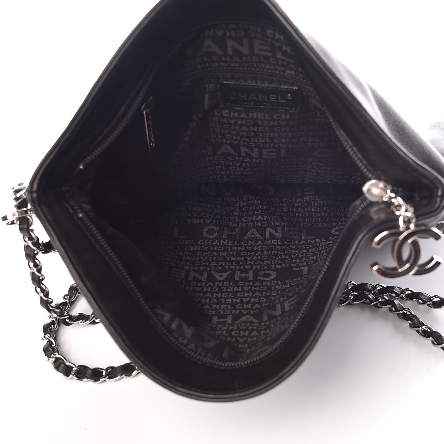 Chanel Lambskin Medium Ultimate Soft Tote Black 5 of 9