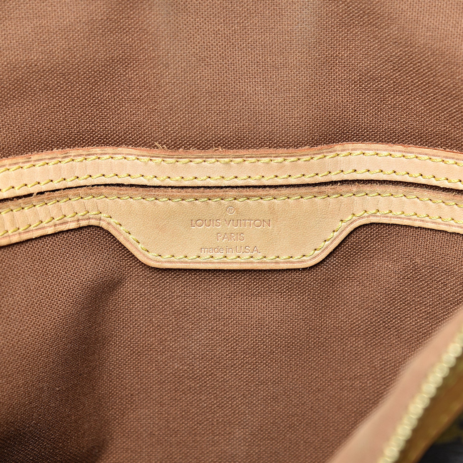 Louis Vuitton Monogram Palermo GM 5 of 21