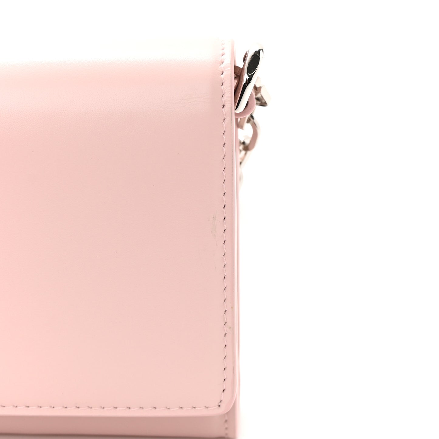 Box Calfskin 4G Wallet on Chain Pale Pink