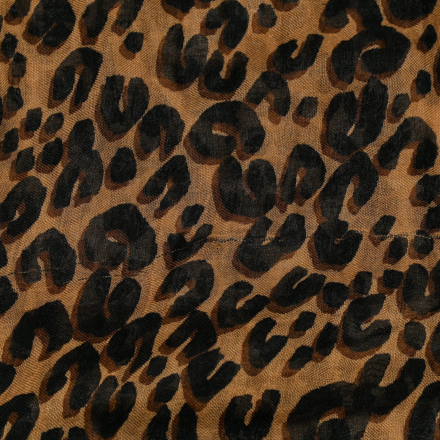 Louis Vuitton Cashmere Silk Leopard Etole Stole Marron 4 of 8