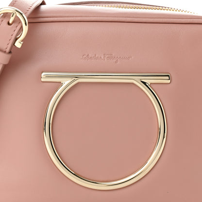 Salvatore Ferragamo Calfskin Vela Camera Crossbody Bag Antique Rose 6 of 9