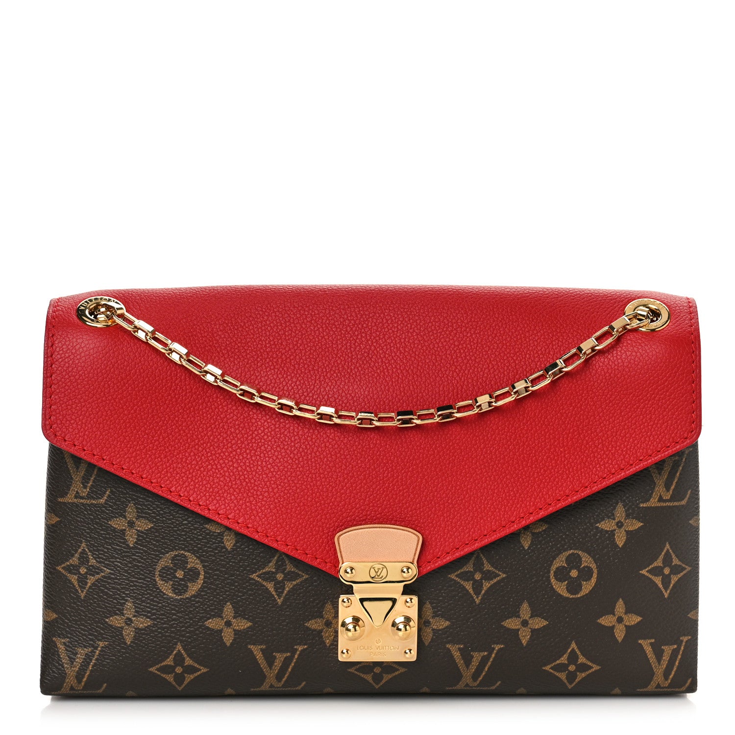 Louis Vuitton Monogram Pallas Chain Cherry 1 of 8