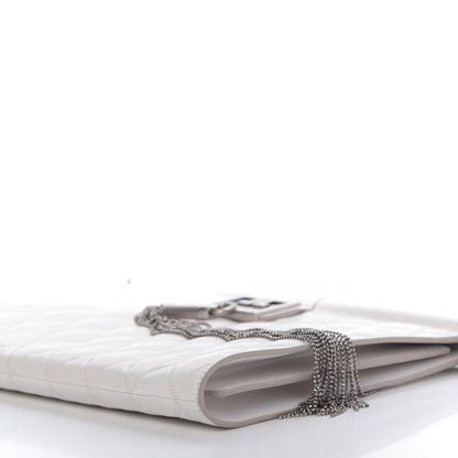 Givenchy Goatskin Quilted Large Gem Bag White 7 of 8