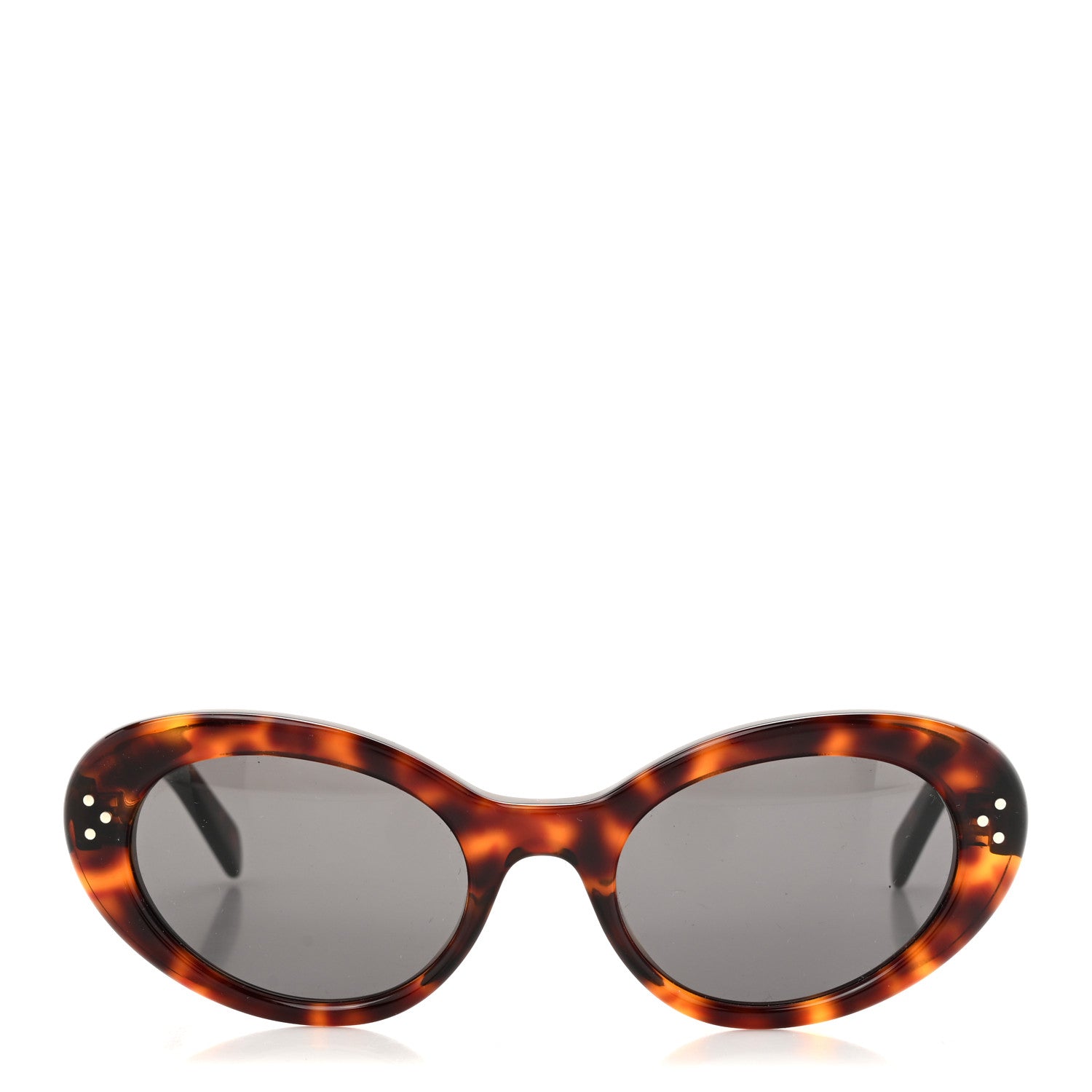 Celine Acetate Cat Eye Sunglasses CL401931 Tortoise 2 of 7