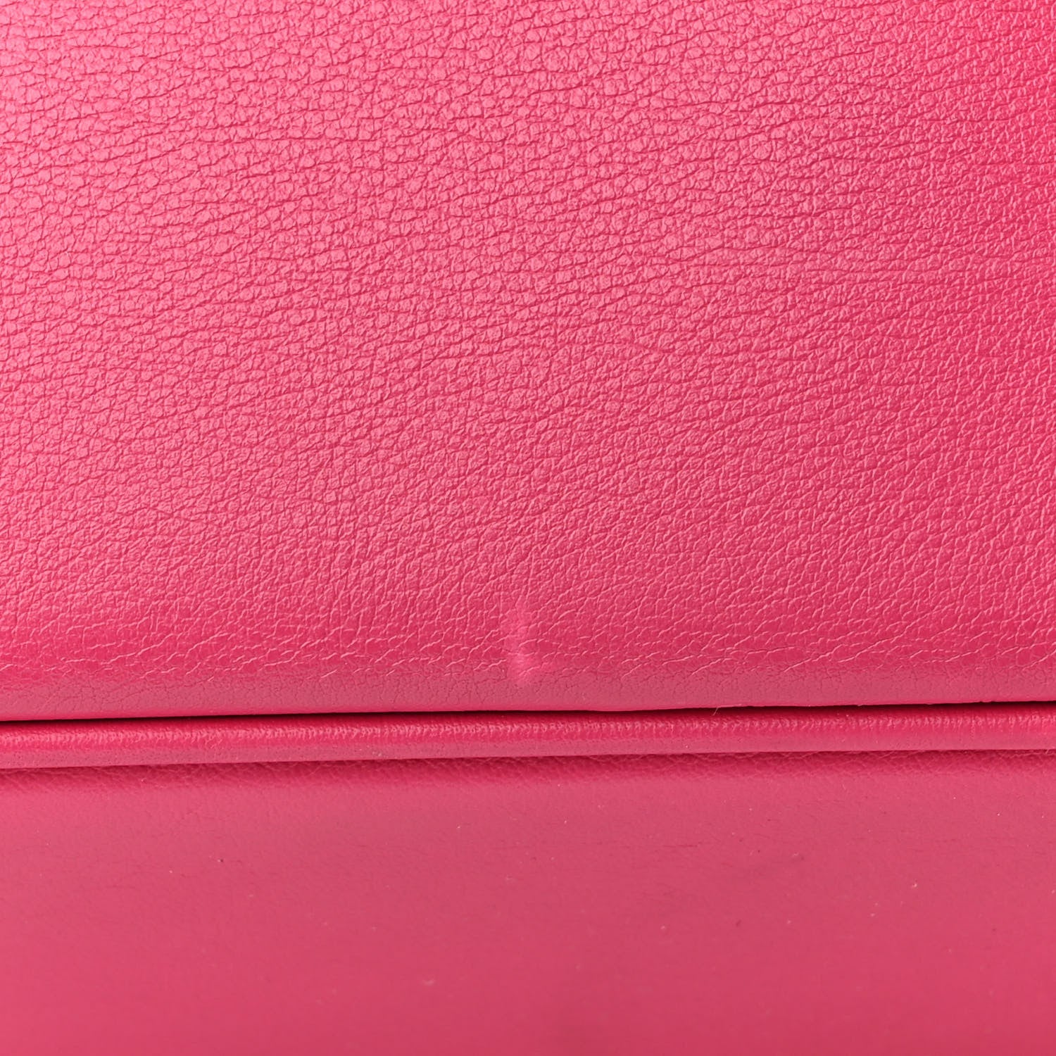 Christian Dior Smooth Calfskin Large Diorissimo Tote Fuchsia 12 of 13
