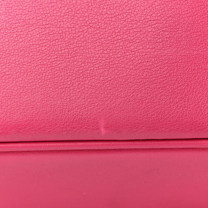 Christian Dior Smooth Calfskin Large Diorissimo Tote Fuchsia 12 of 13