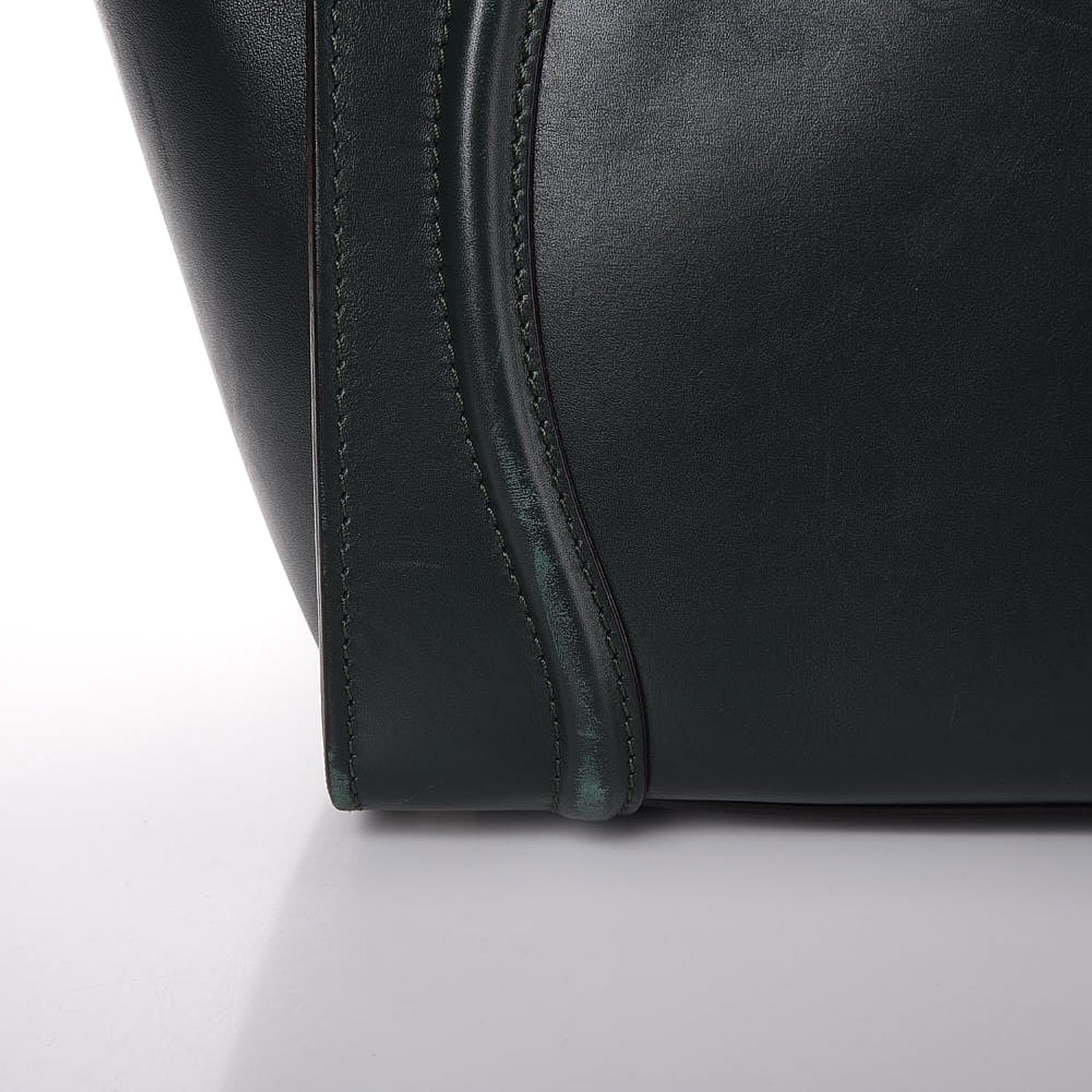 Celine Smooth Calfskin Mini Luggage Emerald 20 of 24