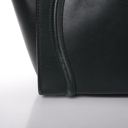 Celine Smooth Calfskin Mini Luggage Emerald 20 of 24