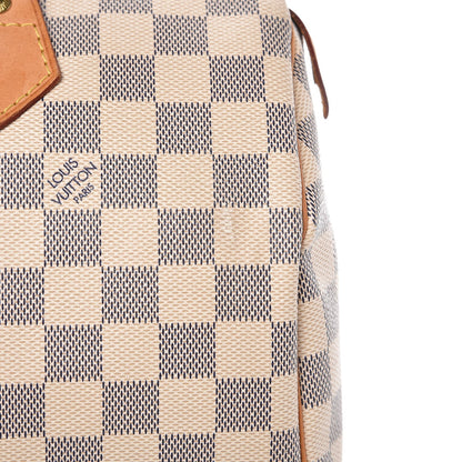 Louis Vuitton Damier Azur Speedy 30 17 of 17