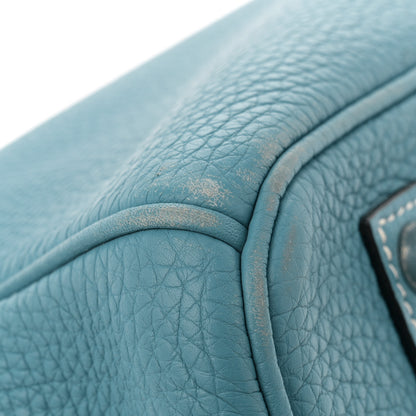 Hermes Togo BIRKIN 35 Blue Jean 10 of 18