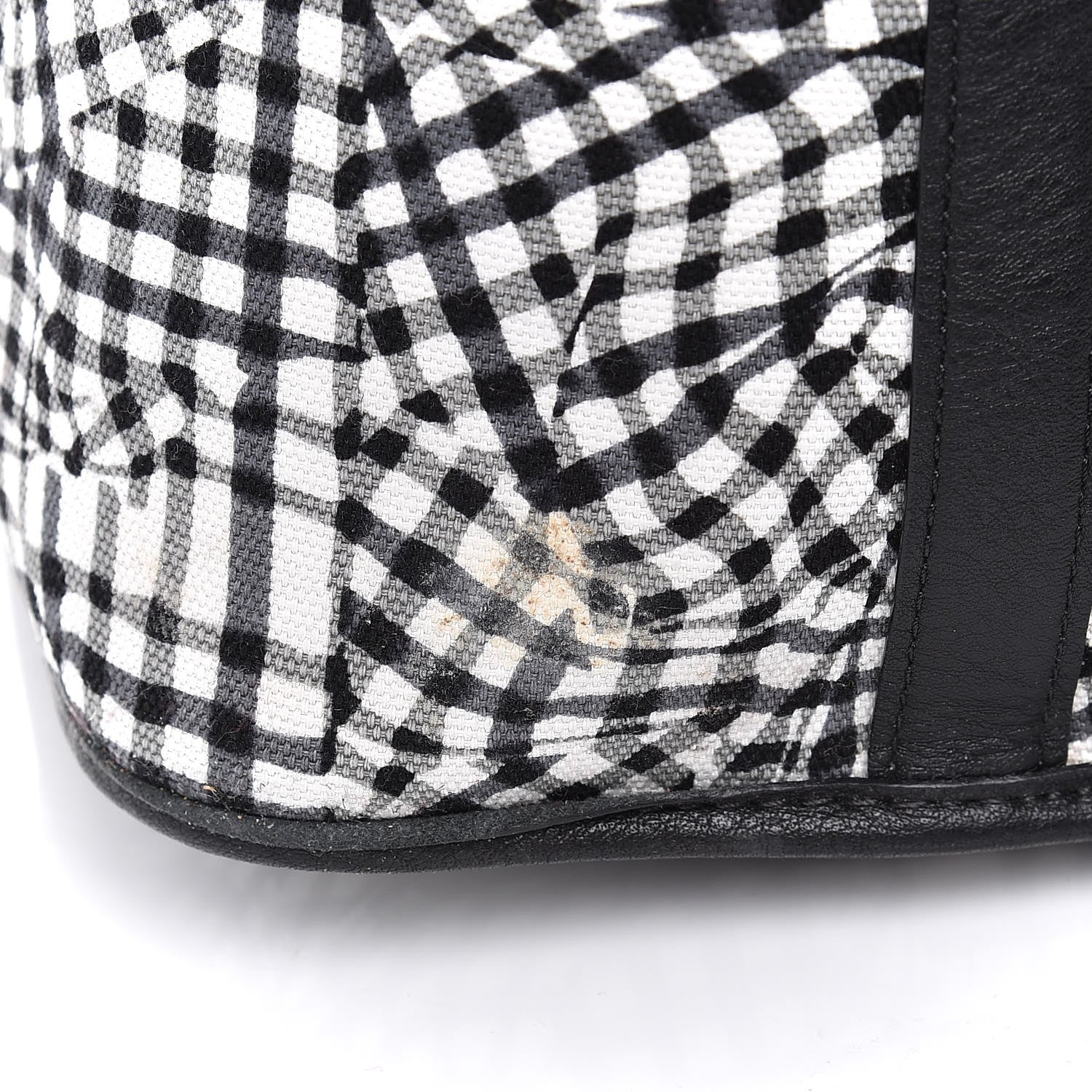 MCM Visetos Large Liz Reversible Shopper Tote Black 11 of 11