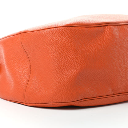 Prada Vitello Daino Hobo Papaya 10 of 13