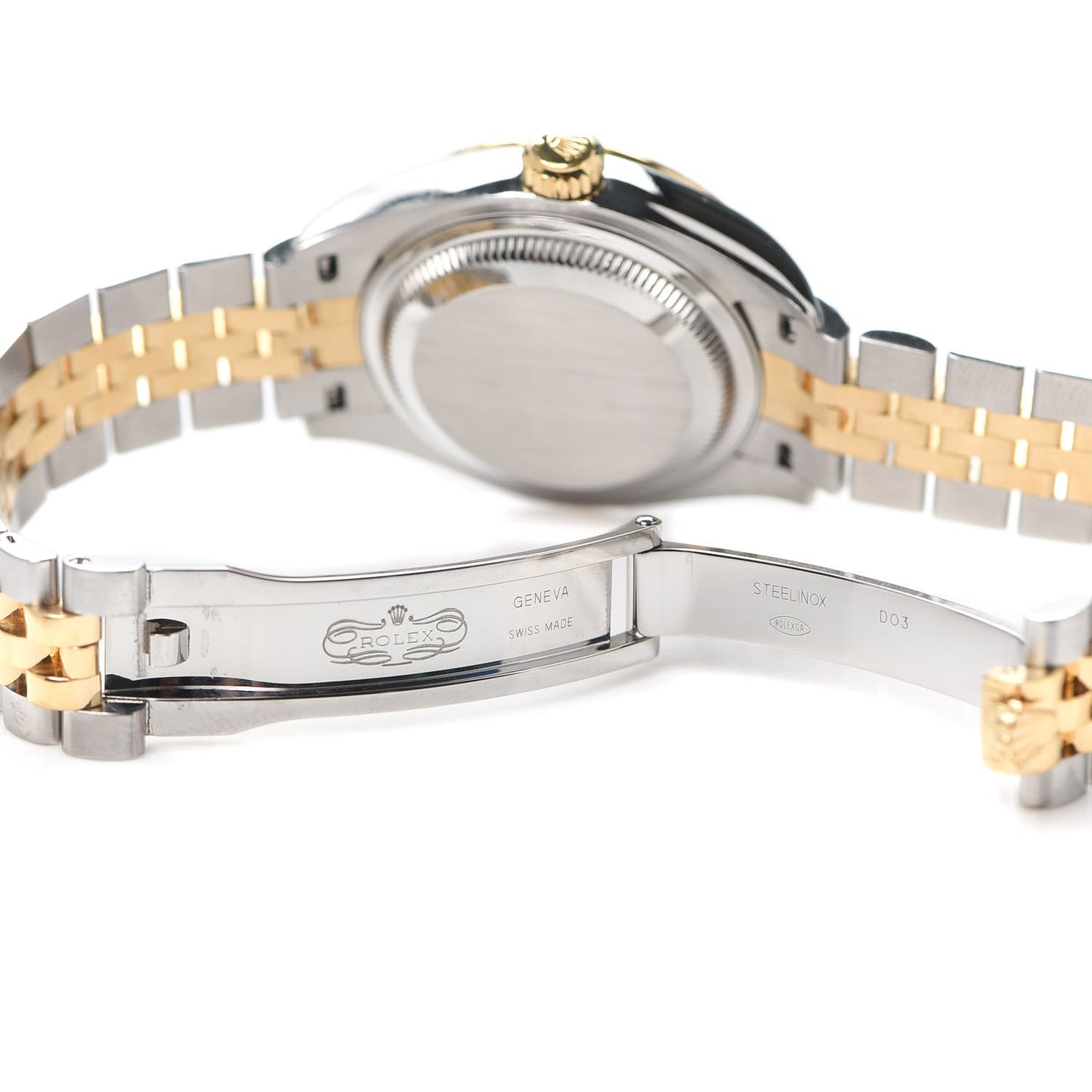 Stainless Steel 18K Yellow Gold 28mm Oyster Perpetual Datejust Watch Champagne Roman 279173
