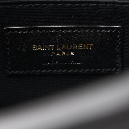 Saint Laurent Calfskin Matelasse Joan Camera Bag Black 6 of 10