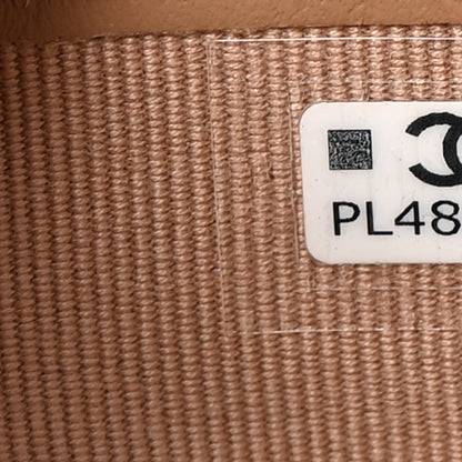Chanel Caviar Quilted Large Gusset Flap Wallet Beige 8 of 9