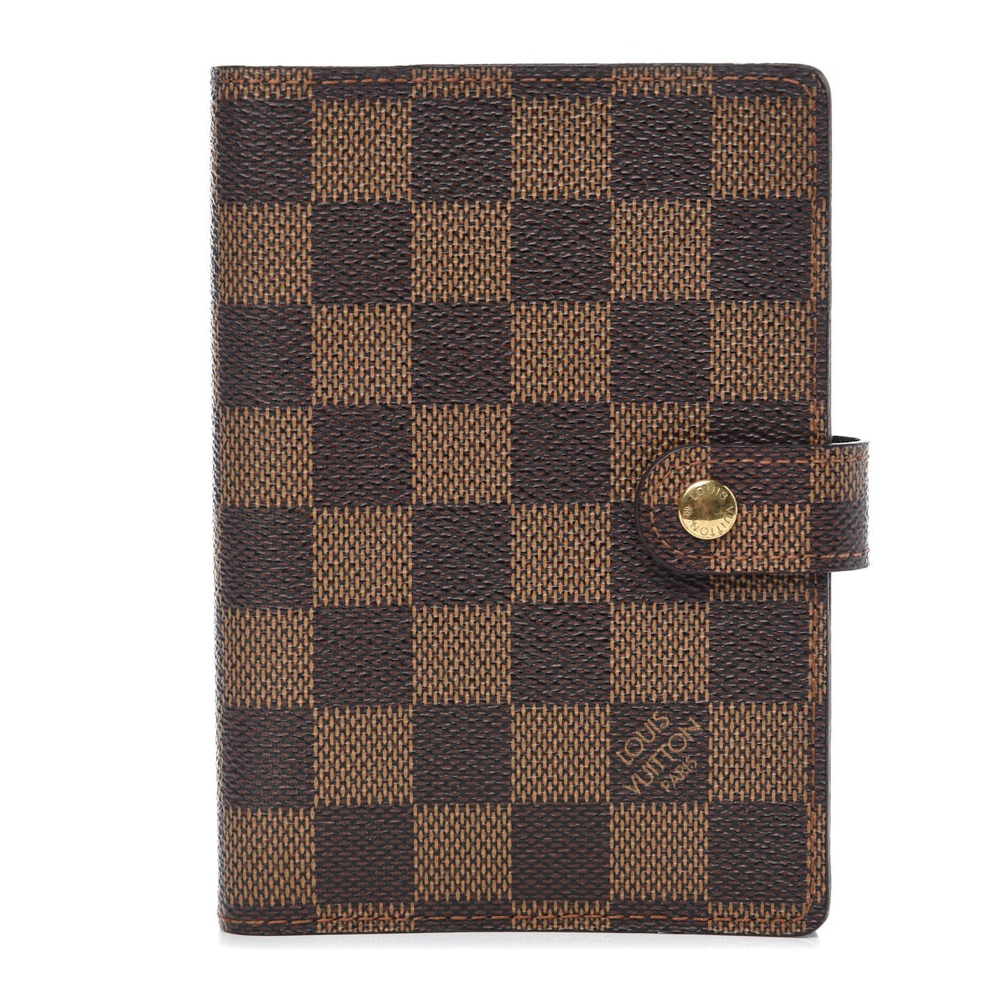 Damier Ebene Small Ring Agenda Cover